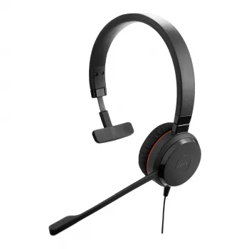 Jabra Evolve 30 II Replacement Headset Mono, vadu, 150 - 7000 Hz, birojam/zvanu centram, 171,1 g, austiņas, melnas