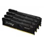 Kingston Technology FURY Beast 128GB 3600MT/s DDR4 CL18 DIMM (4 komplekts) Melns