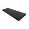 Contour Design Active Key Contour QuickClean medicīnas tastatūra ar noņemamu pārsegu, pilna izmēra, bezvadu, melna, DE C8112