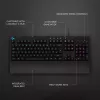 Spēļu tastatūra Logitech G G213 Prodigy pilna izmēra RGB LED vadu