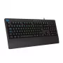 Spēļu tastatūra Logitech G G213 Prodigy pilna izmēra RGB LED vadu
