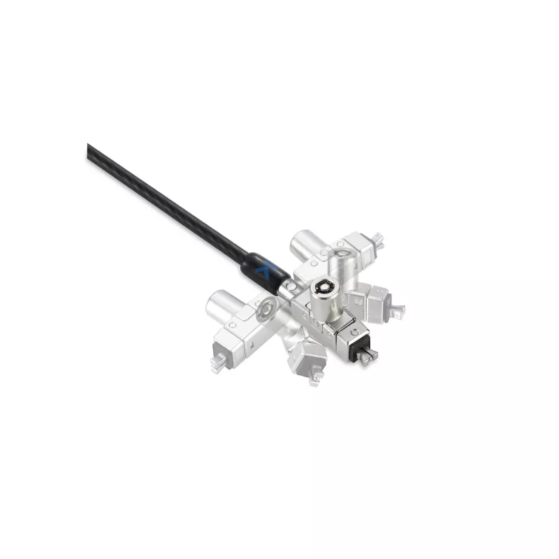 Kensington plāns N17 2.0 Keyed Laptop Lock for Wedge-Shaped Slots - Master Keyed