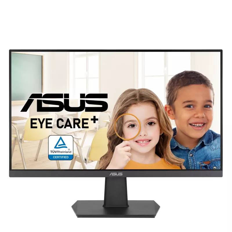 27 collu ASUS VA27EHF IPS LCD monitors, Full HD 1920x1080, 1 ms, 178° skata leņķi, VESA, Melns