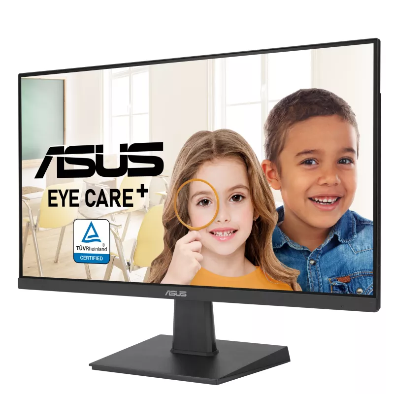 27 collu ASUS VA27EHF IPS LCD monitors, Full HD 1920x1080, 1 ms, 178° skata leņķi, VESA, Melns