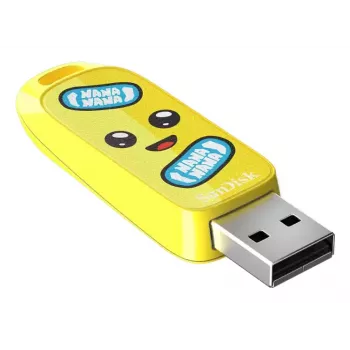 WESTERN DIGITAL SanDisk Fortnite Peely Edition - 128GB USB zibatmiņa - USB-A 3.2 Gen 1