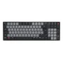 CHERRY KW 550 MX LP tastatūra Mājai/Birojam USB + Bluetooth QWERTZ Melna