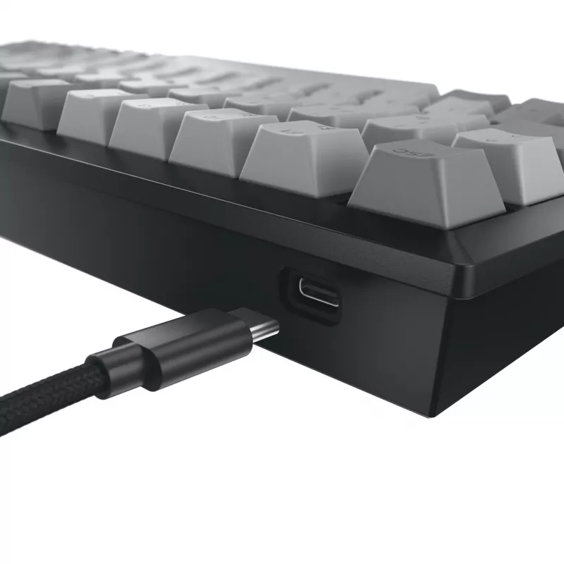 CHERRY KW 300 MX tastatūra Home USB + Bluetooth QWERTZ vācu, melna, vara, pelēka