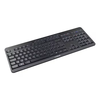 CHERRY Stream Ultimate tastatūra Mājai/Birojam USB + RF bezvadu + Bluetooth QWERTZ vācu Melna