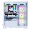 XPG INVADER X BTF MID-TOWER-CASE White, Midi Tower, PC, White, ATX, micro ATX, Mini-ATX, SPCC, Tempered glass, 17.5 cm