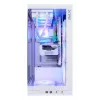 XPG INVADER X BTF MID-TOWER-CASE White, Midi Tower, PC, White, ATX, micro ATX, Mini-ATX, SPCC, Tempered glass, 17.5 cm