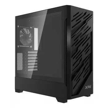XPG STARKER AIR BTF Mid-Tower Black, Midi Tower, PC, Black, ATX, EATX, micro ATX, Mini-ITX, SPCC, Tempered glass, Gaming