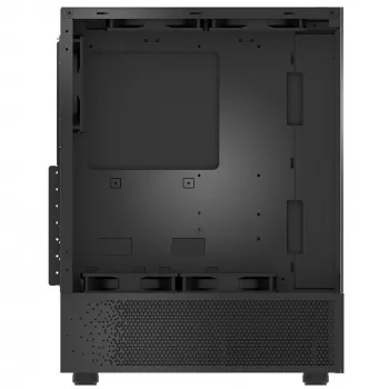 XPG INVADER X MINI KOMPAKTS VIDĒJĀ TORŅA KORPUSS Melns, Midi Tower, PC, Melns, ATX, micro ATX, Mini-ITX, SPCC, 16.6 cm