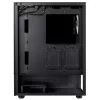 XPG INVADER X MINI KOMPAKTS VIDĒJĀ TORŅA KORPUSS Melns, Midi Tower, PC, Melns, ATX, micro ATX, Mini-ITX, SPCC, 16.6 cm