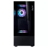 XPG INVADER X MINI KOMPAKTS VIDĒJĀ TORŅA KORPUSS Melns, Midi Tower, PC, Melns, ATX, micro ATX, Mini-ITX, SPCC, 16.6 cm