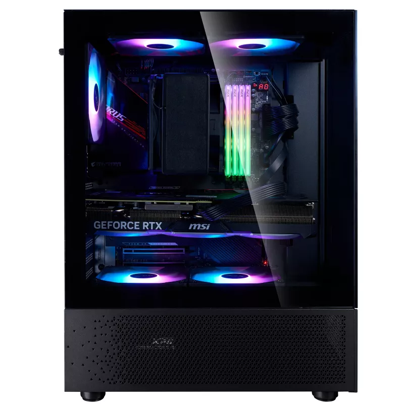 XPG INVADER X MINI KOMPAKTS VIDĒJĀ TORŅA KORPUSS Melns, Midi Tower, PC, Melns, ATX, micro ATX, Mini-ITX, SPCC, 16.6 cm