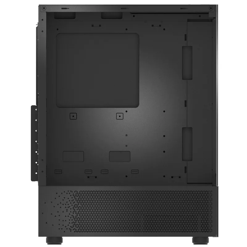 XPG INVADER X MINI KOMPAKTS VIDĒJĀ TORŅA KORPUSS Melns, Midi Tower, PC, Melns, ATX, micro ATX, Mini-ITX, SPCC, 16.6 cm