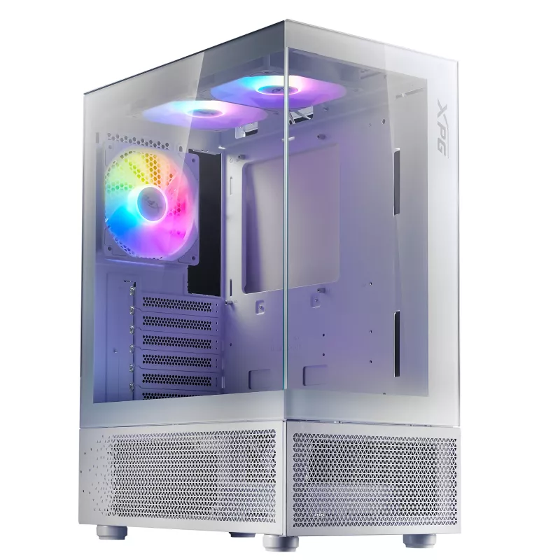 XPG INVADER X MINI KOMPAKTAIS MID-TOWER KORPUSS balta, Midi Tower, PC, Balts, ATX, micro ATX, Mini-ITX, SPCC, 16,6 cm