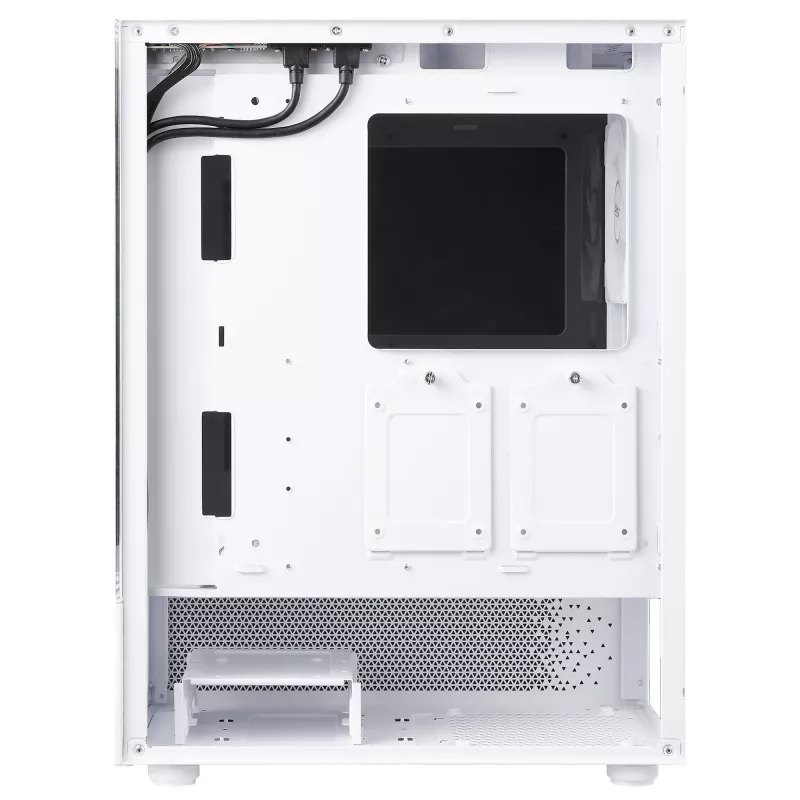 XPG INVADER X MINI KOMPAKTAIS MID-TOWER KORPUSS balta, Midi Tower, PC, Balts, ATX, micro ATX, Mini-ITX, SPCC, 16,6 cm