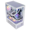 XPG INVADER X MINI KOMPAKTAIS MID-TOWER KORPUSS balta, Midi Tower, PC, Balts, ATX, micro ATX, Mini-ITX, SPCC, 16,6 cm