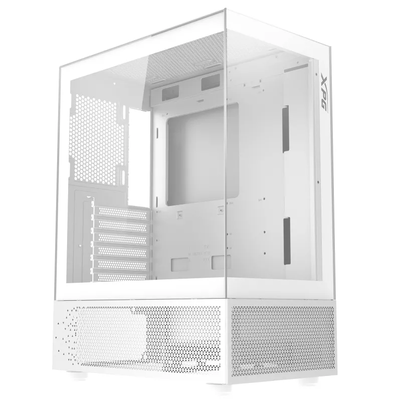 XPG INVADER X MINI KOMPAKTAIS MID-TOWER KORPUSS balta, Midi Tower, PC, Balts, ATX, micro ATX, Mini-ITX, SPCC, 16,6 cm
