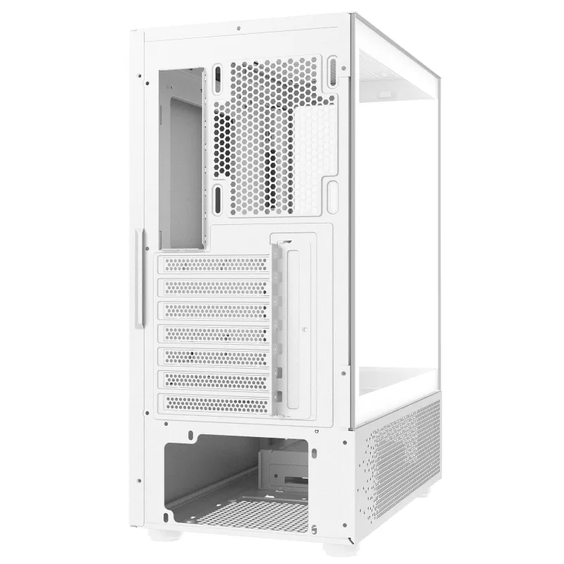 XPG INVADER X MINI KOMPAKTAIS MID-TOWER KORPUSS balta, Midi Tower, PC, Balts, ATX, micro ATX, Mini-ITX, SPCC, 16,6 cm
