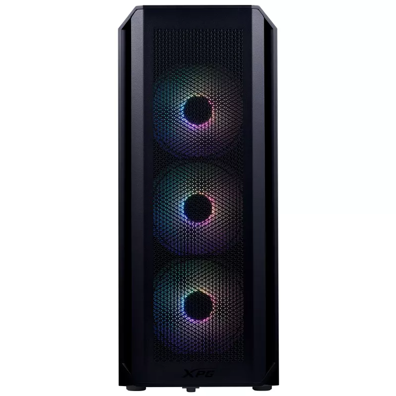 XPG VALOR AIR PLUS MID-TOWER-Case Black, Midi Tower, PC, Black, ATX, micro ATX, Mini-ITX, SPCC, 16 cm