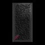 XPG VALOR AIR Mid-Tower Black, Midi Tower, PC, Melns, ATX, micro ATX, Mini-ATX, Oglekļa tērauds, Rūdīts stikls, 16.6 cm