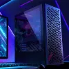 XPG VALOR AIR Mid-Tower Black, Midi Tower, PC, Melns, ATX, micro ATX, Mini-ATX, Oglekļa tērauds, Rūdīts stikls, 16.6 cm