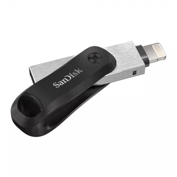 WESTERN DIGITAL SanDisk iXPAND Go - 256GB USB zibatmiņa - USB 3.0 / Lightning