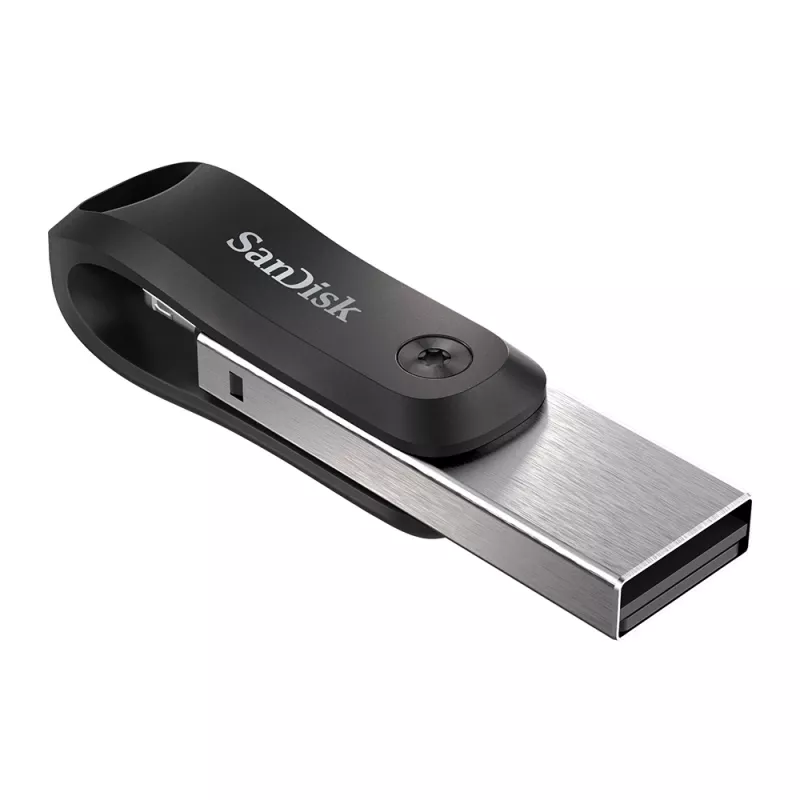 WESTERN DIGITAL SanDisk iXPAND Go - 256GB USB zibatmiņa - USB 3.0 / Lightning