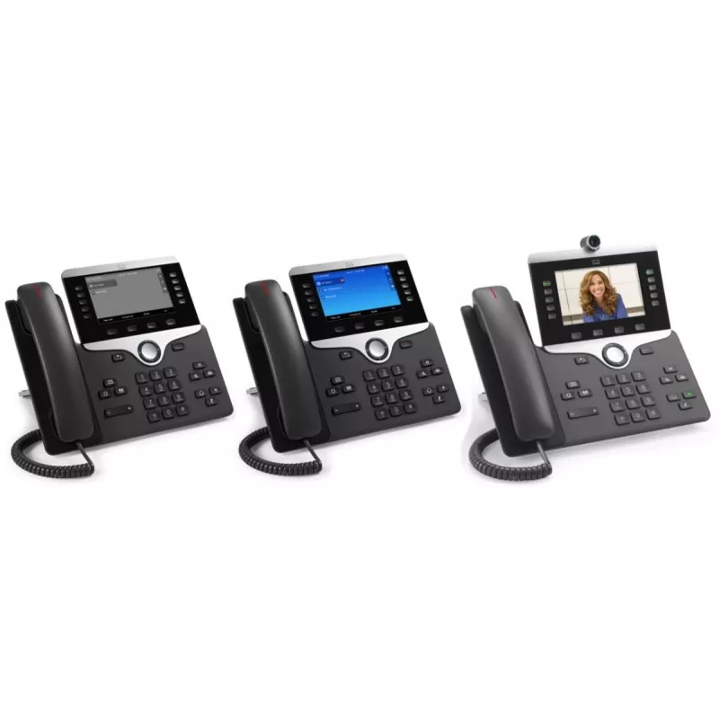 CISCO Cisco IP tālrunis 8851 ar vairāku platformu programmatūru
