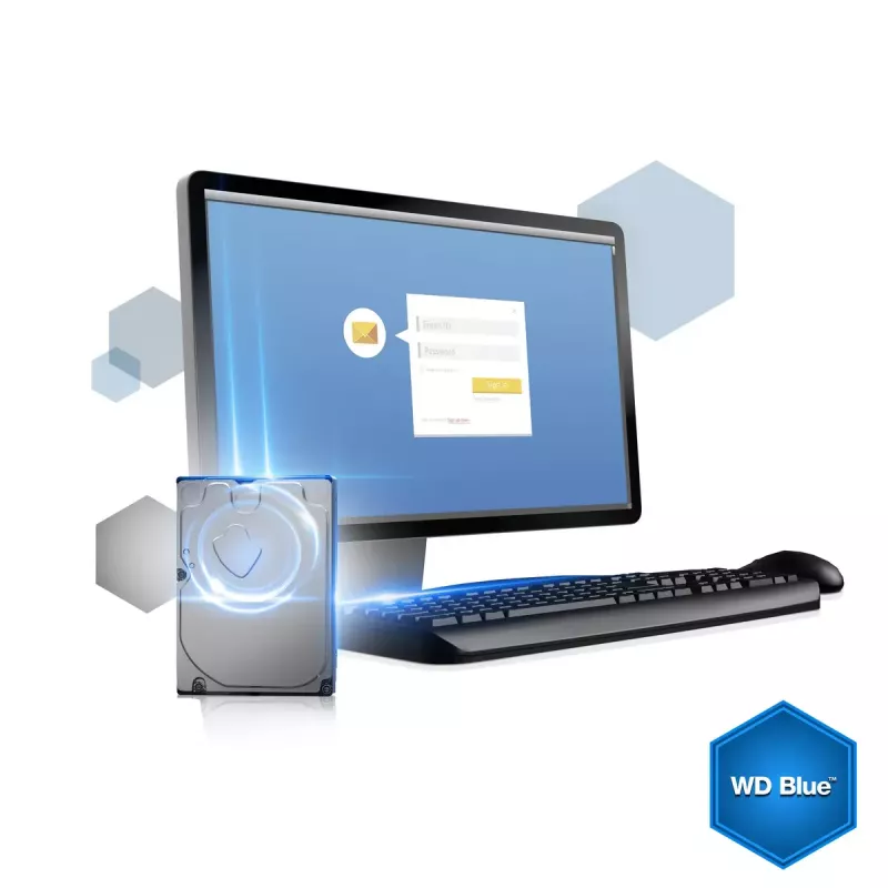 WESTERN DIGITAL cietais disks - Wd Blue WD5000AZLX - 500GB - SATA 3.5in - 7200rpm - 32MB buferis
