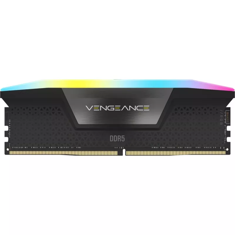 CORSAIR Memory 32GB DDR5 (2x16gb) Dram 6000mt/s CL36 Memory Kit Vengeance RGB Melns