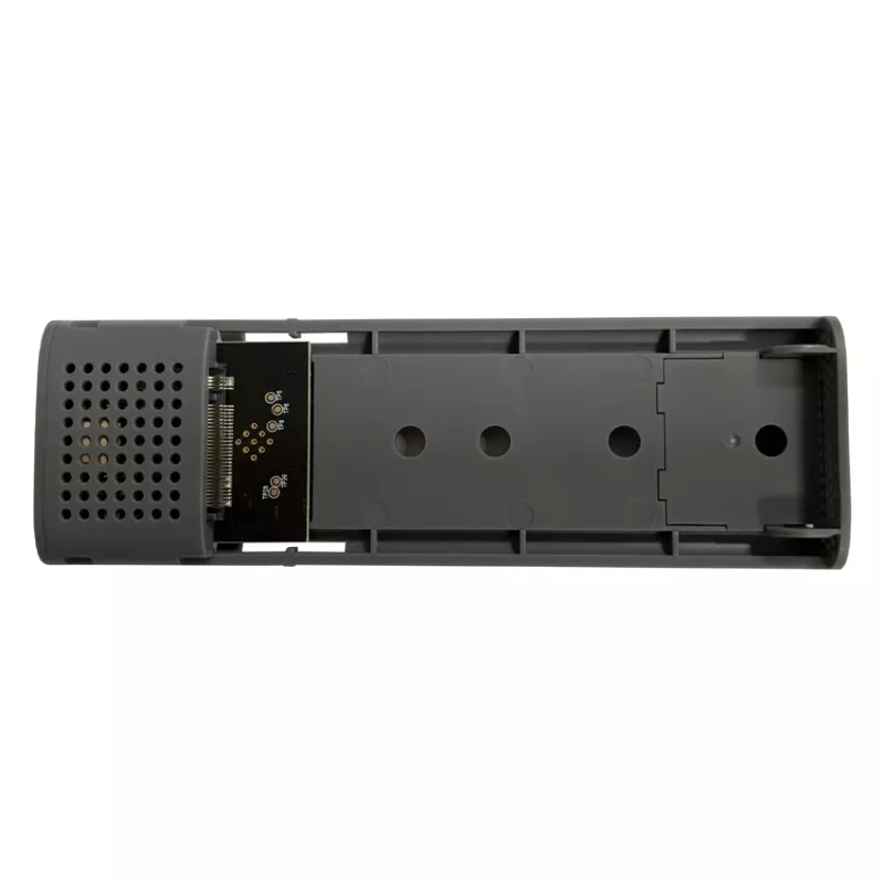 LC-POWER M.2 SSD korpuss (NVMe un SATA), USB 3.2 Gen.2x1, melns - LC-M2-C-MULTI-2