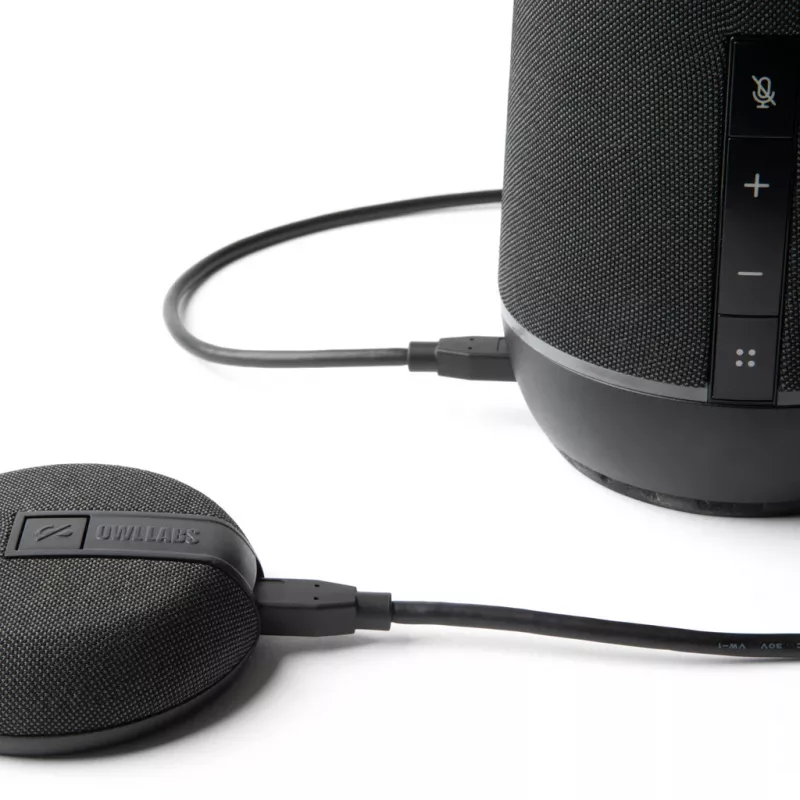Owl Labs Expansion Mic for Meeting Owl 3 – paplašiniet audio sasniedzamību lielākās telpās par 8 pēdām (2,5 metriem) mikrofona virzienā.