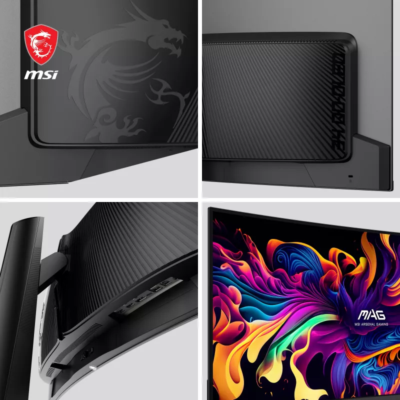 MSI MAG 341CQPDE QD-OLED datora monitors 86,4 cm (34 colli) 3440 x 1440 pikseļi UltraWide Quad HD Melns