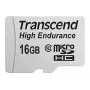 Zibatmiņa Transcend 16GB MicroSDHC Class 10 ar adapteri