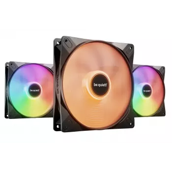 be quiet LIGHT WINGS LX 140mm PWM 3-Pack Black Computer case Fan 14 cm 3 pc(s)