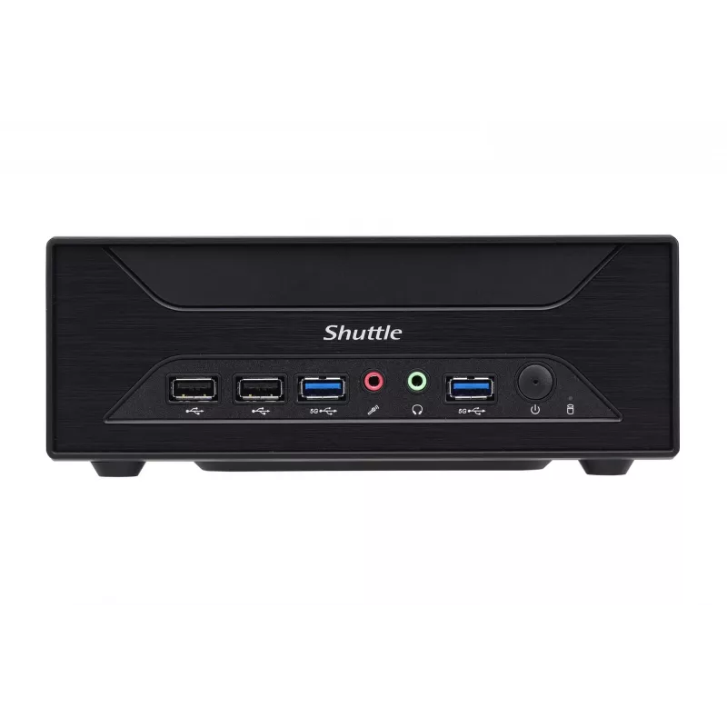 Shuttle XPC slim Barebone XH510G - S1200, Intel H510, 1xDP, 1xHDMI, 1x PCI-E 16X, 1x LAN, 1x 2.5 collu, 2x M.2, 24/7 pastāvīga darbība