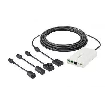 Hanwha XNB-6001 kastes tipa IP novērošanas kamera, iekštelpām, 2 MP, PoE, digitālais PTZ, ziloņkaula krāsā