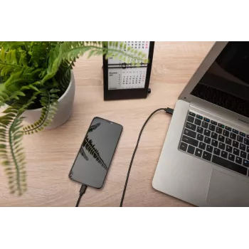 DIGITUS ASSMANN USB Type-C savienojuma kabelis, C tipa uz A M/M, 1m Super Speed melns
