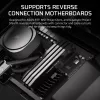 PC korpuss CORSAIR FRAME 5000D RS ARGB Midi Tower Melns — ATX, atbalsta 3x140mm priekšējos ventilatorus, 2.5/3.5 collu diskus