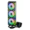 XPG LEVANTE II 360 Melns, universāls šķidruma dzesētājs, 12 cm, melns