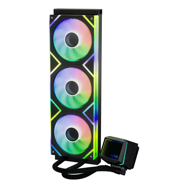 XPG LEVANTE II 360 Melns, universāls šķidruma dzesētājs, 12 cm, melns