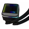 XPG LEVANTE II 360 Melns, universāls šķidruma dzesētājs, 12 cm, melns