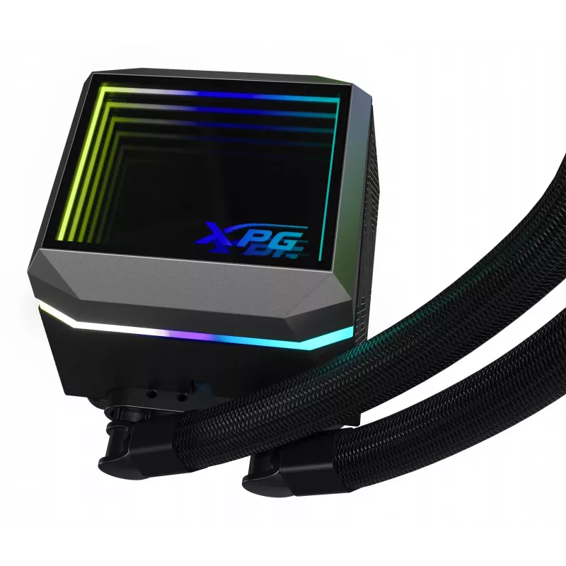 XPG LEVANTE II 360 Melns, universāls šķidruma dzesētājs, 12 cm, melns