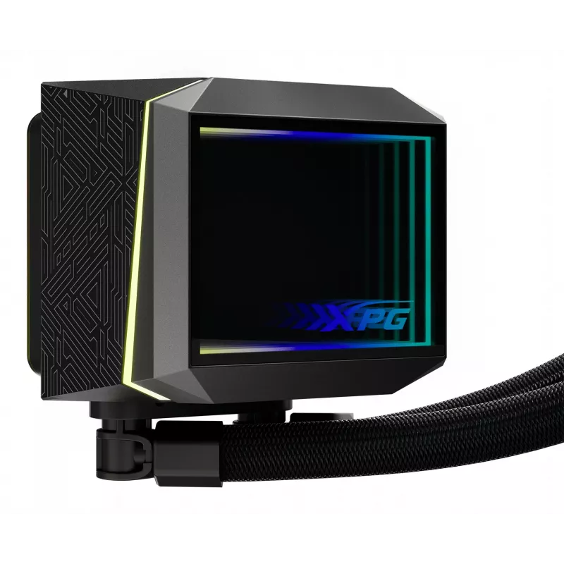 XPG LEVANTE II 360 Melns, universāls šķidruma dzesētājs, 12 cm, melns
