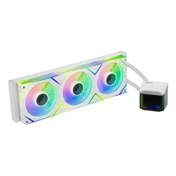 XPG LEVANTE II 360 balta, Viss vienā šķidruma dzesētājs, 12 cm, balts