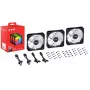XPG VENTO 120 ARGB PWM (iepakojumā 3) melns, ventilators, 12 cm, 300 RPM, 1650 RPM, melns