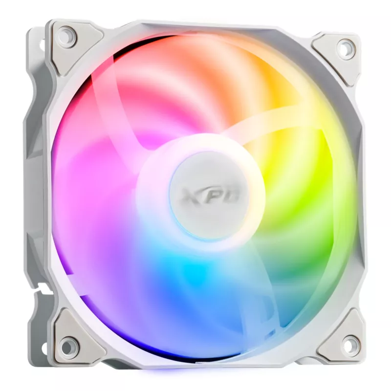 XPG VENTO 120 ARGB PWM (iepakojumā 3 gab.) Balts, Ventilators, 12 cm, 300 RPM, 1650 RPM, Balts